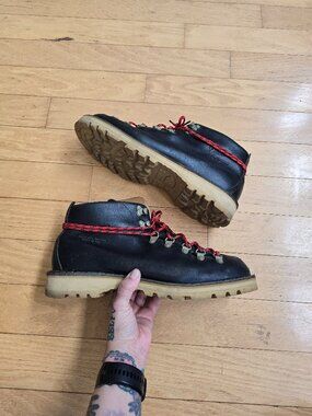 Danner x Topo Designs | Mountain black leather hiking boots | MENS 10
